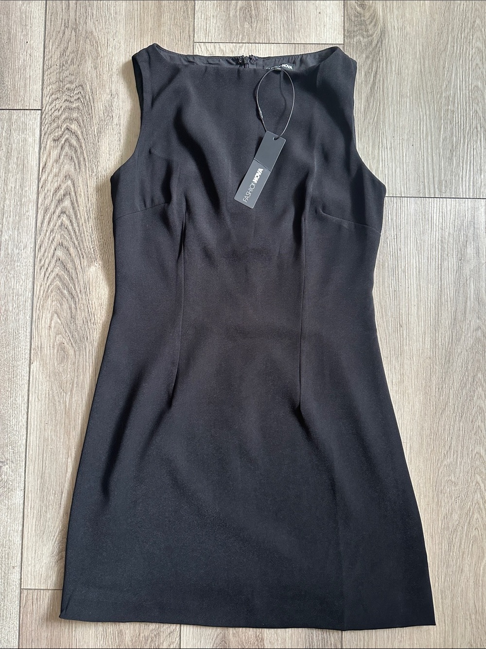 Fashion Nova Black Sleeveless Mini Dress